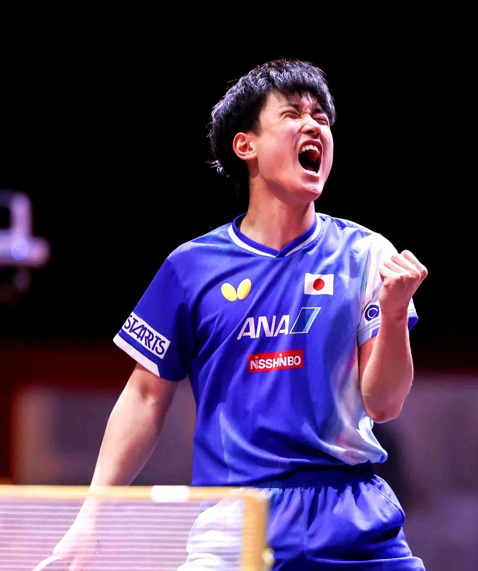 奥地利队力克瑞典队，张本智和刷新纪录